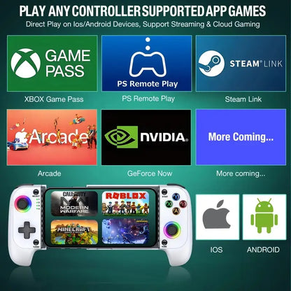 Mobile Gaming Controller for Iphone/Android(100-175mm)