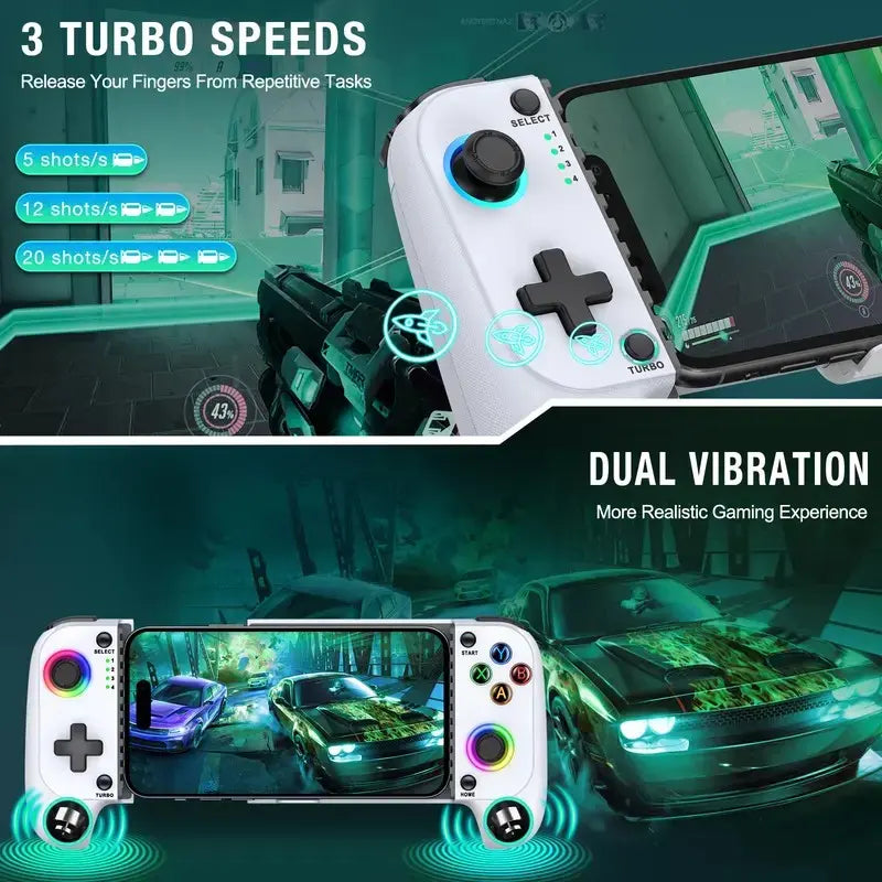 Mobile Gaming Controller for Iphone/Android(100-175mm)